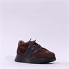 Wonders Odisei Two Tone Bungee Trainer - Brown Velvet